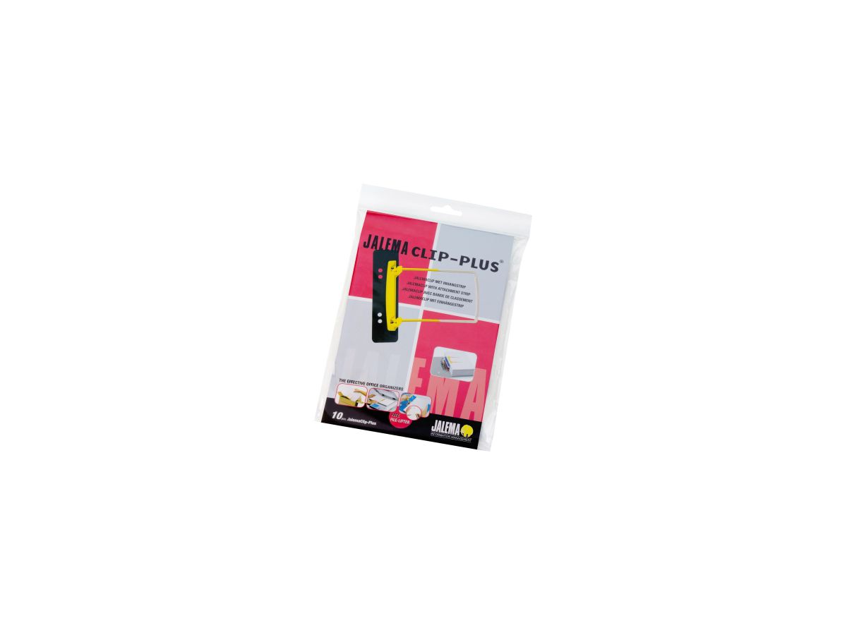 Jalema Abheftbügel Plus 5712600 gelb/weiß 10 St./Pack.