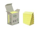 Post-it Haftnotiz Recycling Notes 653-1B 51x38mm gelb 6 St./Pack.