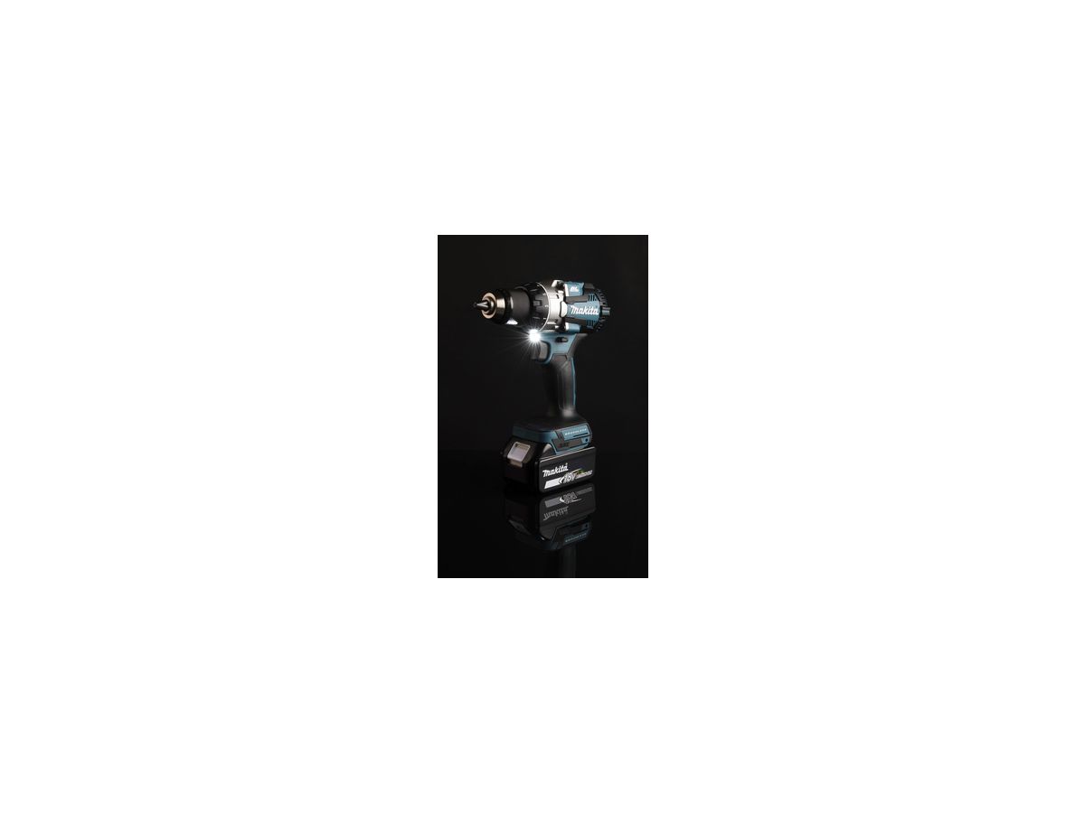 MAKITA Akku-Bohrschrauber DDF489RTJ 2x18V/5,0 Ah, Ladegerät MAKPAC