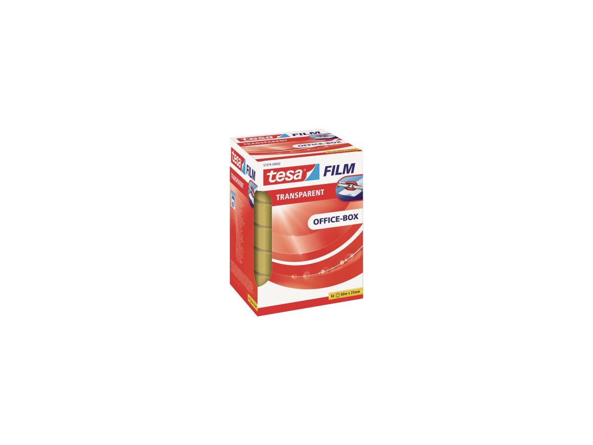 tesa Klebefilm tesafilm OfficeBox 57379-00002 transparent 6 St./Pack