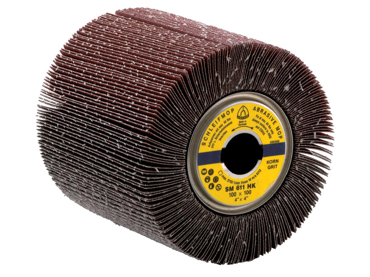 Abr. mop wheel SM611 K 40 100x100x19mm Klingspor