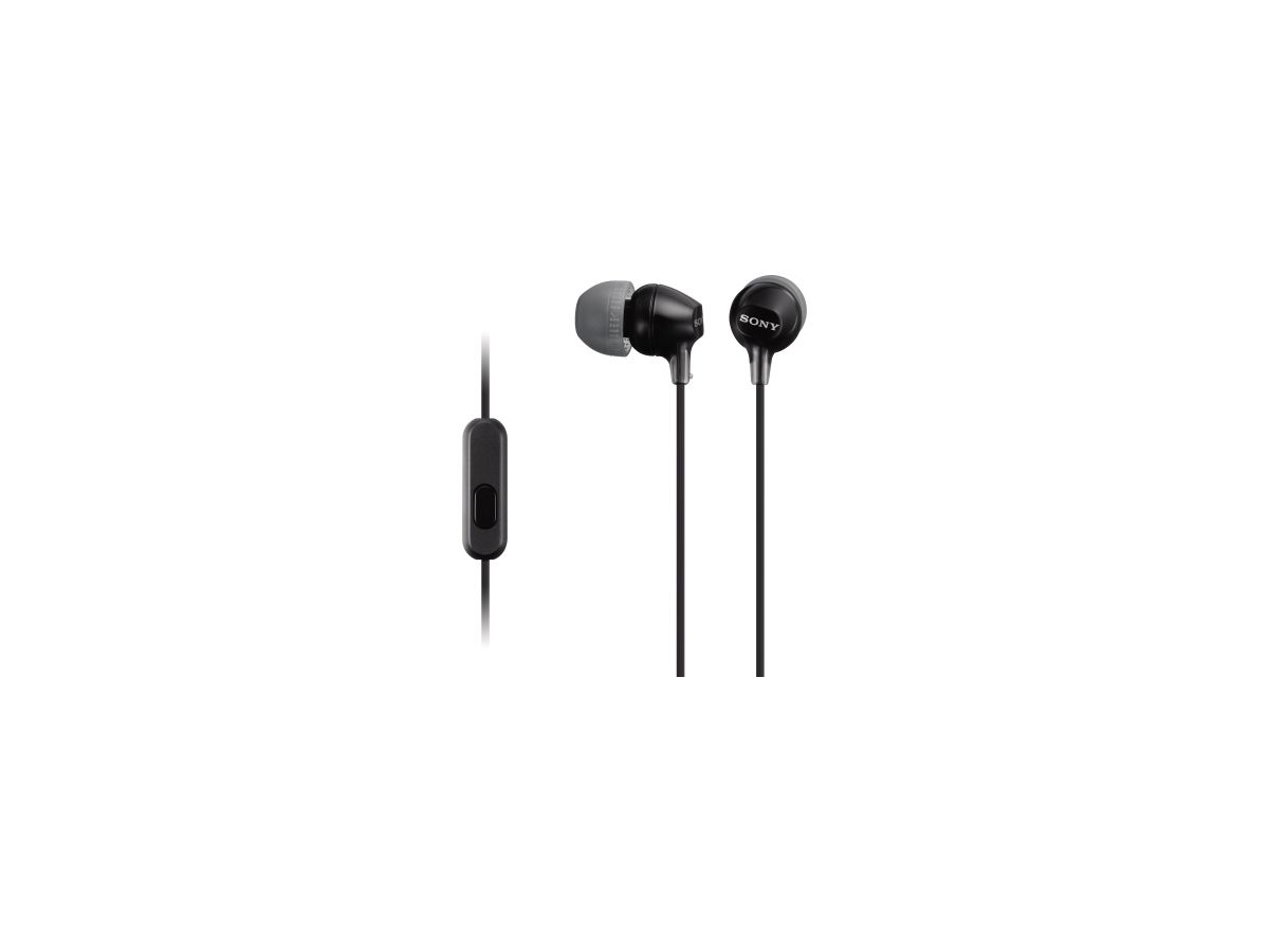 Sony Kopfhörer MDR-EX15APB In-Ear schwarz