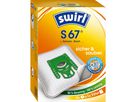 Swirl Staubsaugerbeutel S 67 MicroPor Plus AirSpace 4 St./Pack.
