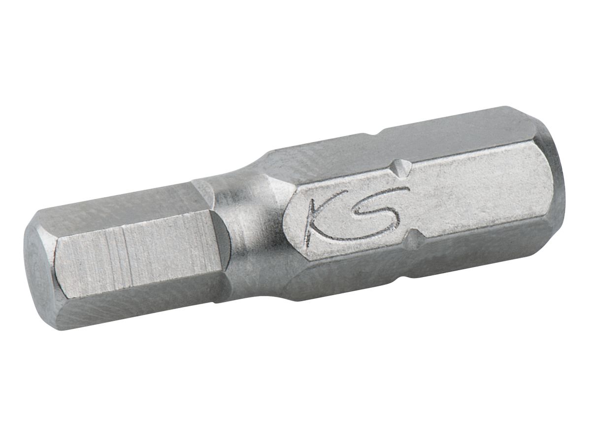 1/4" Sechskant-Bit 3mm,25mm,S2 Form "C" 911.2255