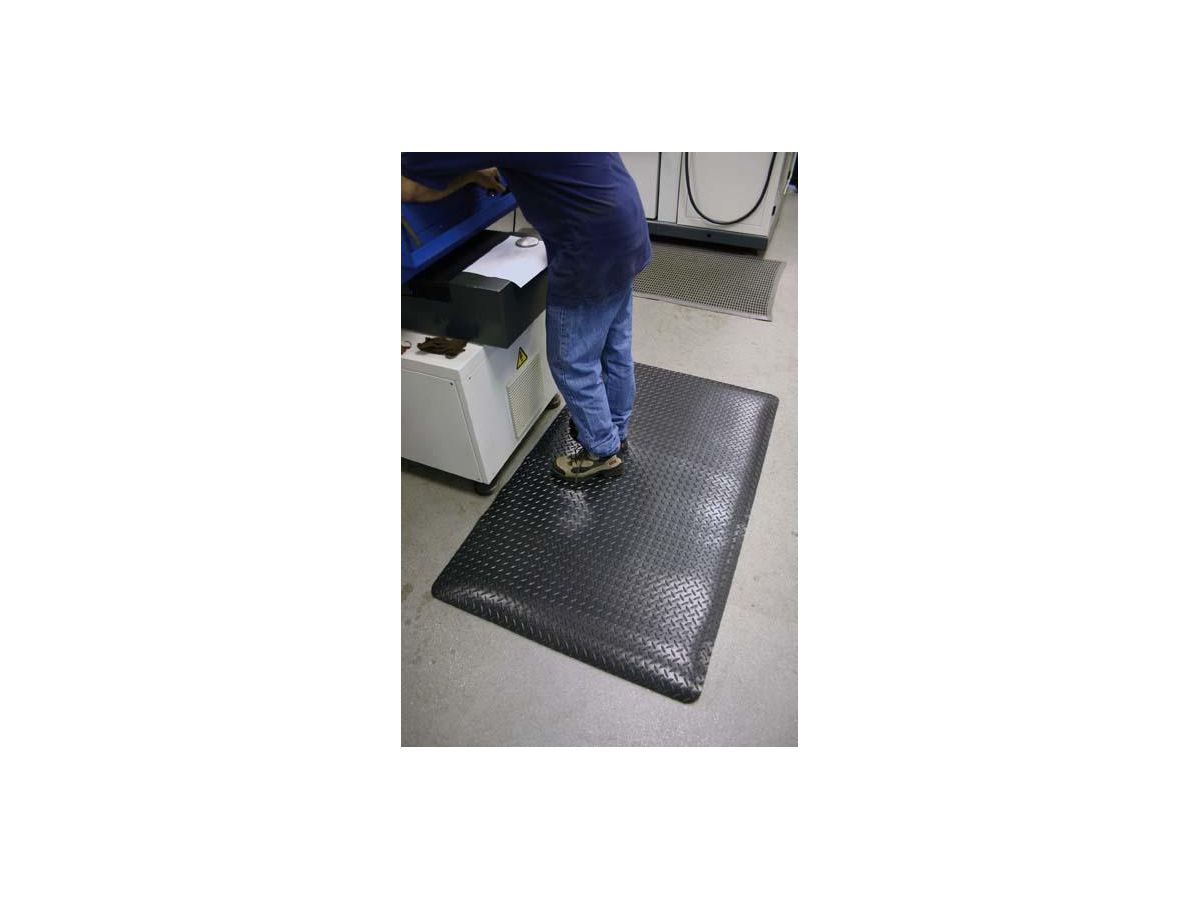 Allr.-Anti Ermüdungsmatte Deckplate 2-lagig PVC als Meterware Nr.: DP010005C