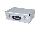 Franken Moderationskoffer UMMK 43x12x32cm Aluminium silber