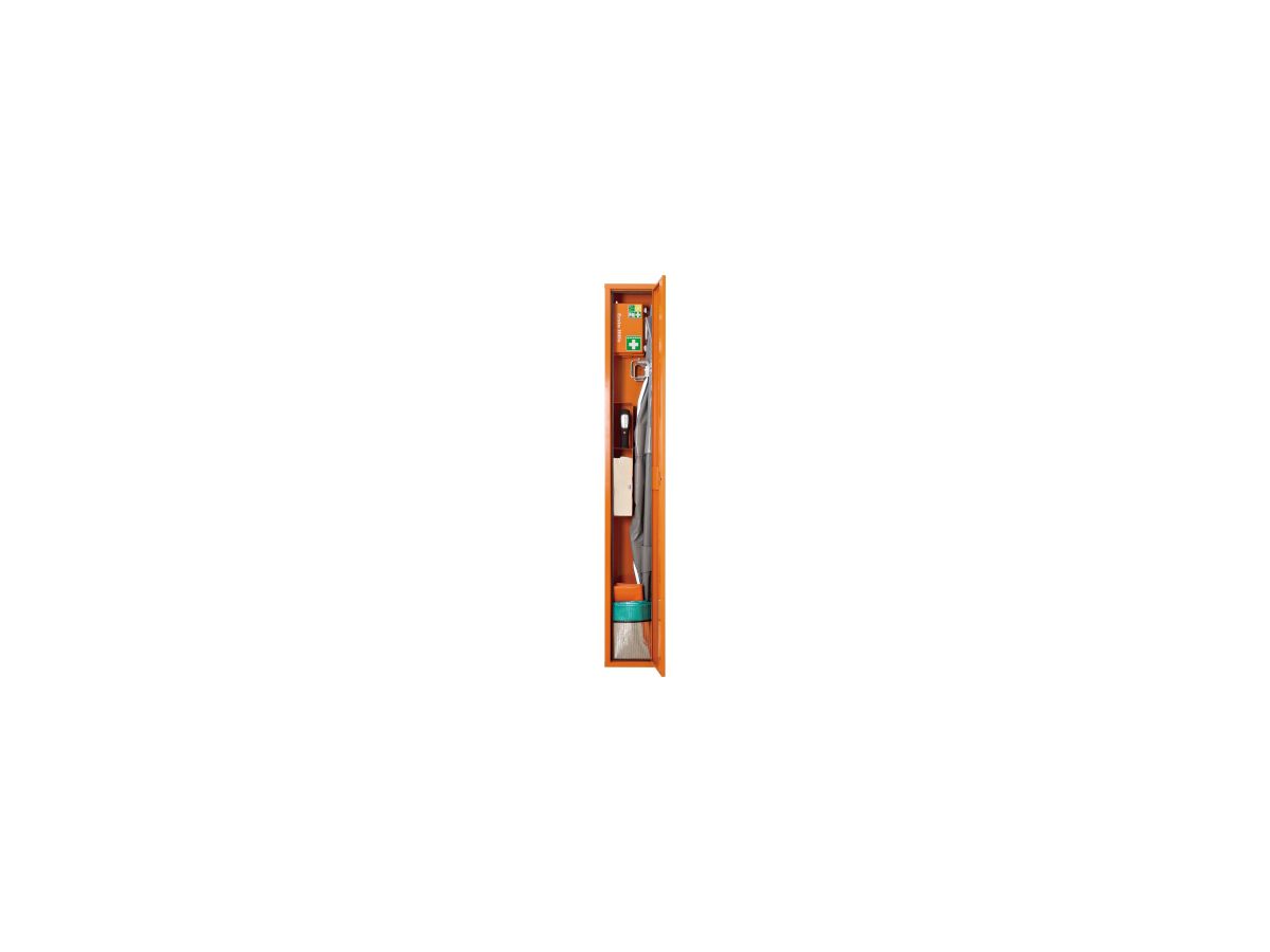 STEHSCHR. "SAFE",GEFUELLT, M.ERSTEHILFE-TRAGE,ORANGE