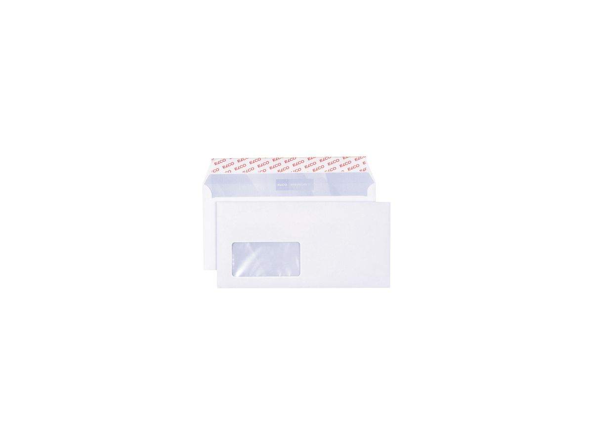 ELCO Briefumschlag Office 7453412 DL mF hk weiß 200 St./Pack.