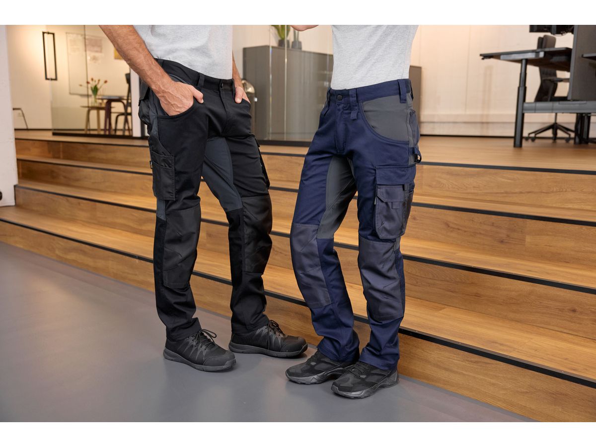 JN Workwear Stretch-Pants JN1812 carbon/black Gr. 50