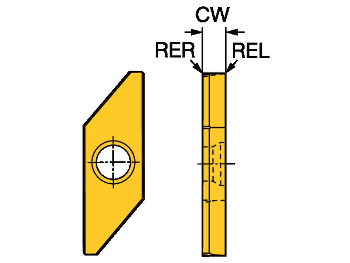 COROMANT CoroCut XS Hartmetallrohling 0H10F