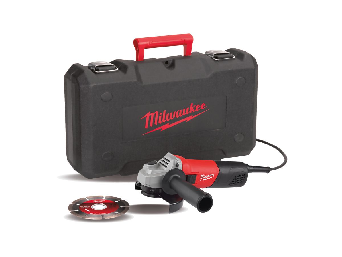 MILWAUKEE Winkelschleifer AG800-115ED Set, im Transportkoffer