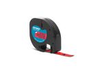 DYMO Schriftbandkassette LetraTag S0721630 12mmx4m sw auf rt