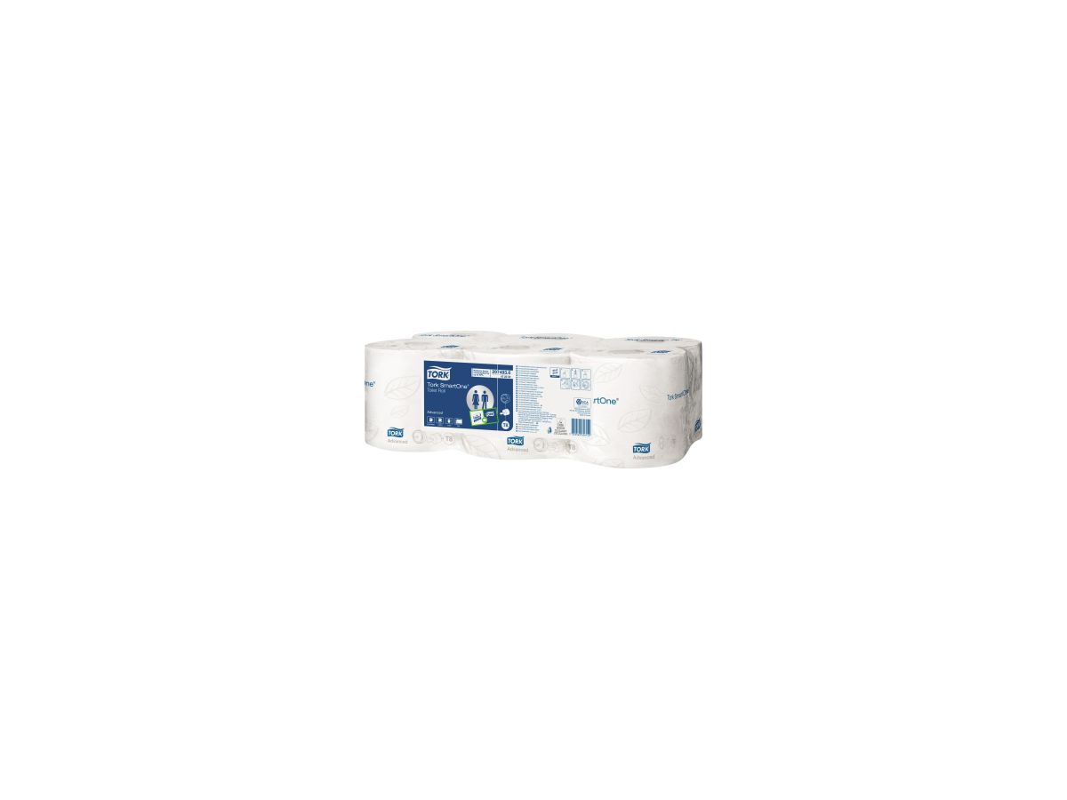 Tork Toilettenpapier SmartOne 472242 2-lagig weiß 6 Ro/Pack