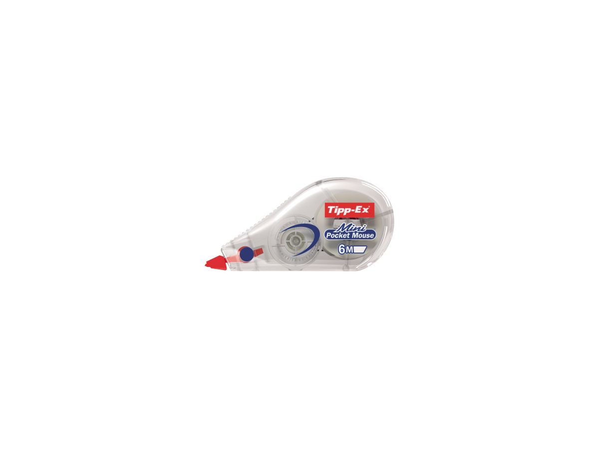 Tipp-Ex Korrekturroller Mini Pocket Mouse 812050 5mmx5m weiß