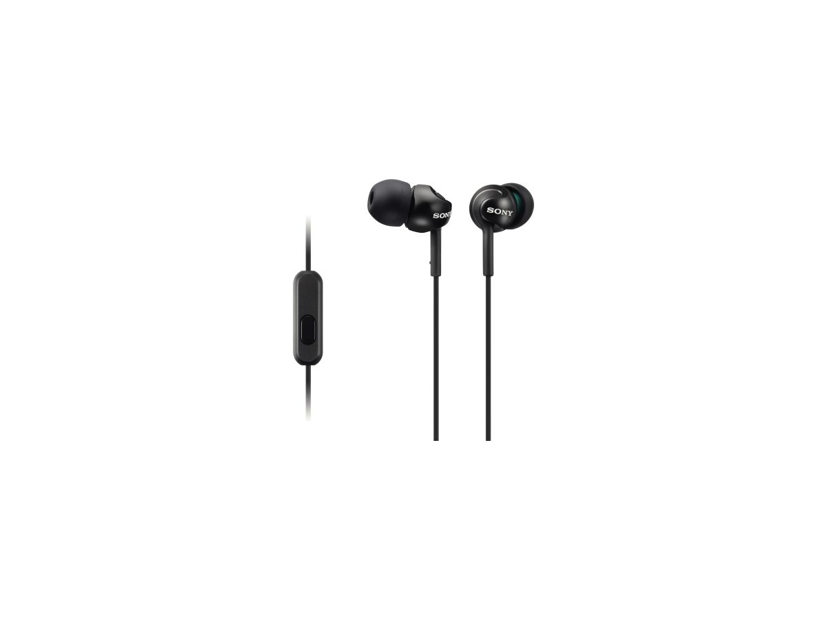 Sony Kopfhörer MDR-EX110APB In-Ear schwarz