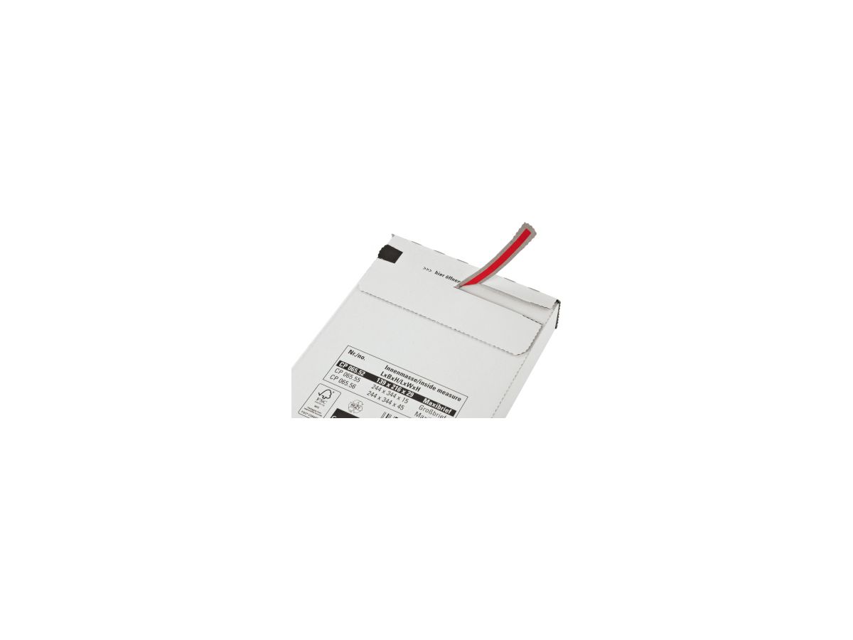 ColomPac® Premium Blitzbodenkarton CP155.155 SK-Verschluss weiß