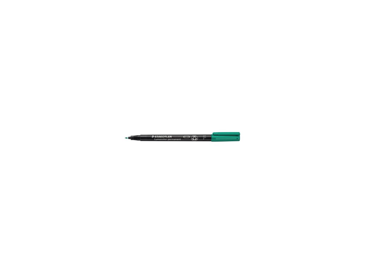 STAEDTLER Folienschreiber Lumocolor 318-5 0,6mm permanent grün