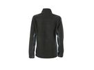 JN Ladies'Workwear Fleece Jacket JN841 100%PES, black/carbon, Größe 4XL