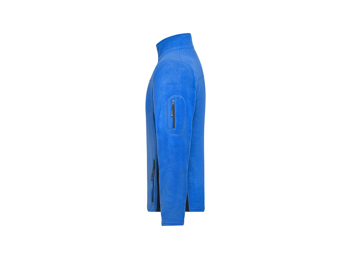 JN Mens Workwear Fleece Jacket JN842 100%PES, royal/navy, Größe 2XL