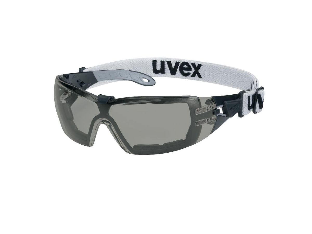 UVEX Schutzbrille phoes guard 9192.181 schwarz/grau PC grau UV 5,2,5