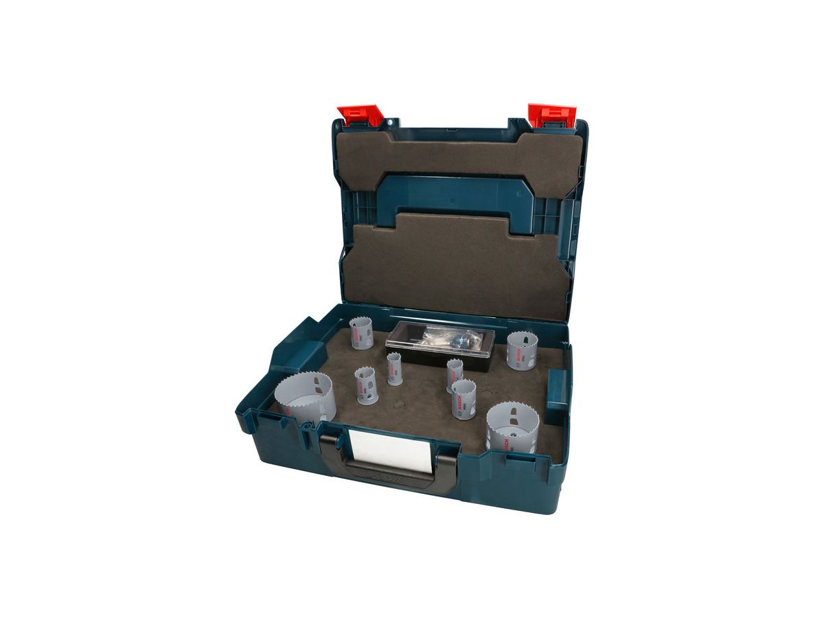 BOSCH PRO Lochsäge-Set Multi Material 22,25,30,35,40,51,68,83 mm, 11-teilig