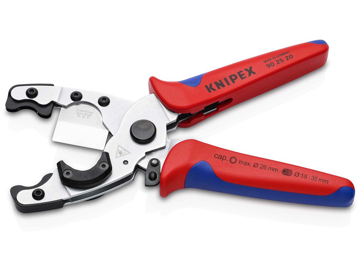 KNIPEX 90 25 20 Rohrschneider f. Verbund- und Schutzrohre Mehrk. verzinkt