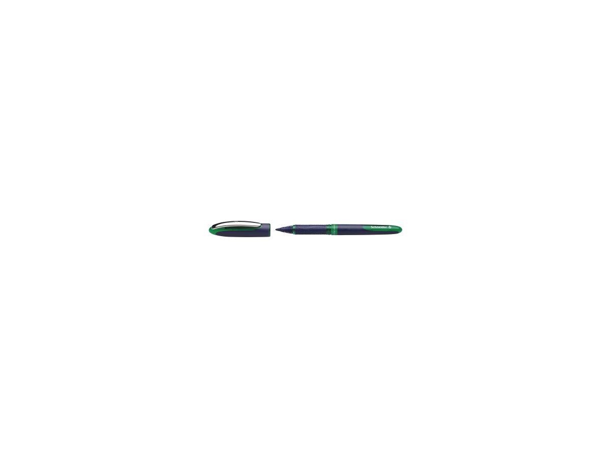 Schneider Tintenroller One Business 0,6mm tiefblau Mine grün