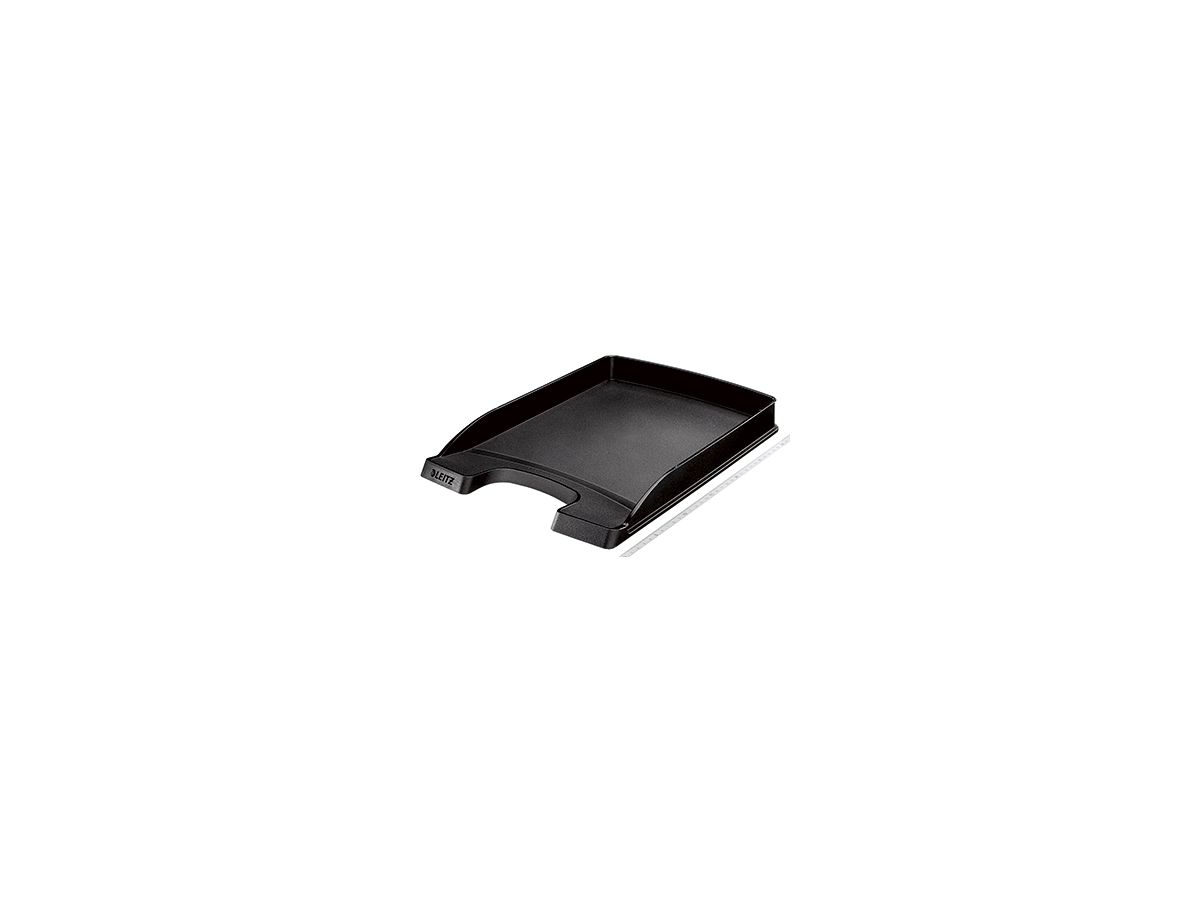 Leitz Briefablage Flach Plus 52370095 DIN A4 stapelbar PS sw