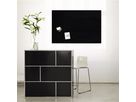 Sigel Multifunktionstafel artverum GL130 78x48cm Glas schwarz