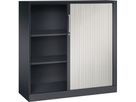 C+P Aktenschrank 143031000S10077 3OH 1310x1200x435mm sgr/lgr