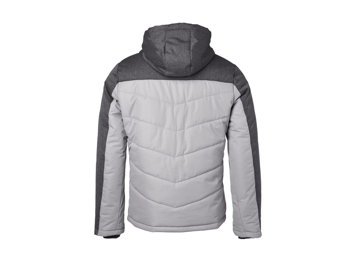 JN Men's Winter Jacket JN1134 silver/anthracite-melange, Größe S