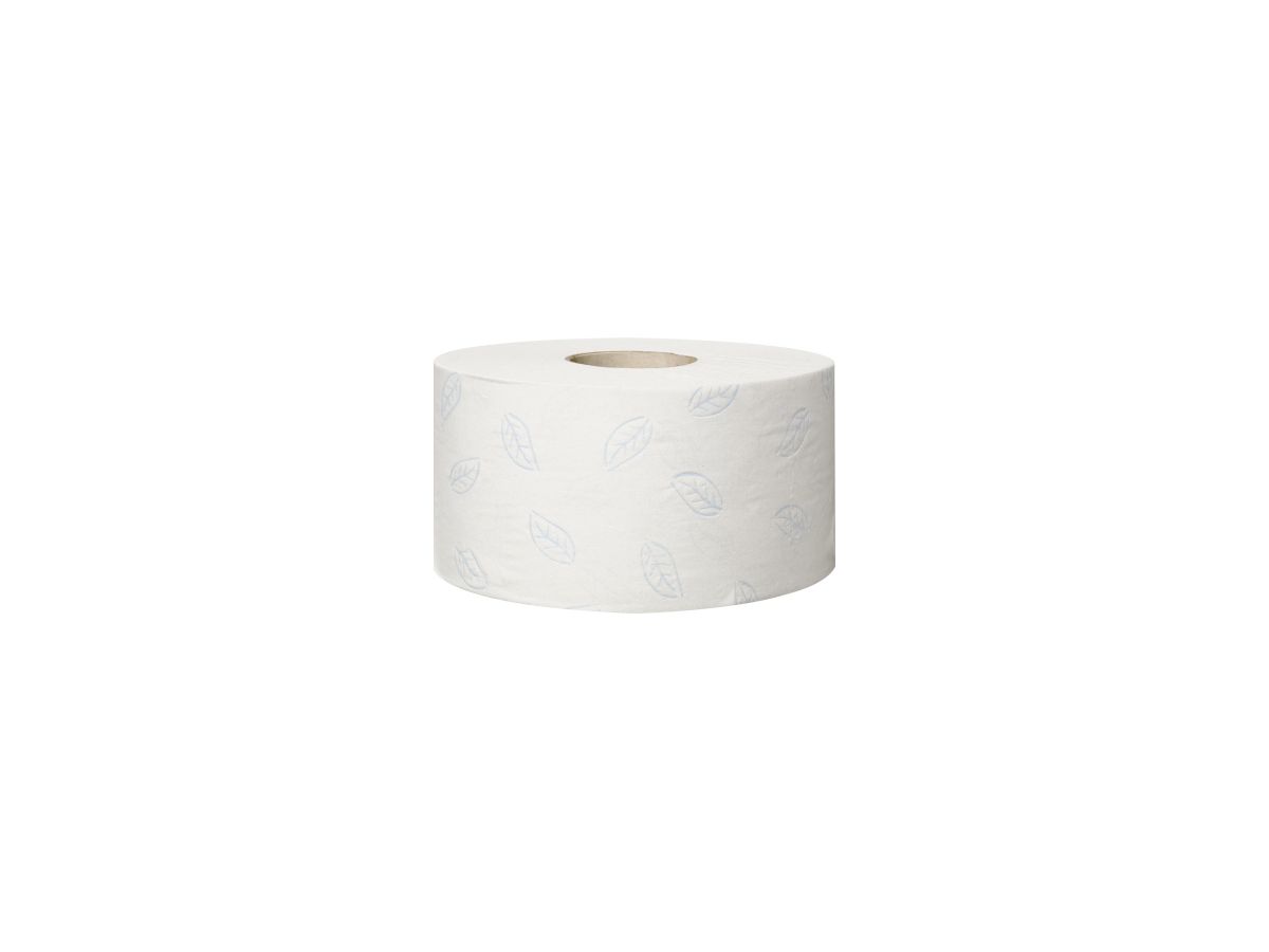 TORK Premium Toilettenpapier Mini Jumbo 2 lag., 10x20 cm, 170 m/Rolle, VE: 12