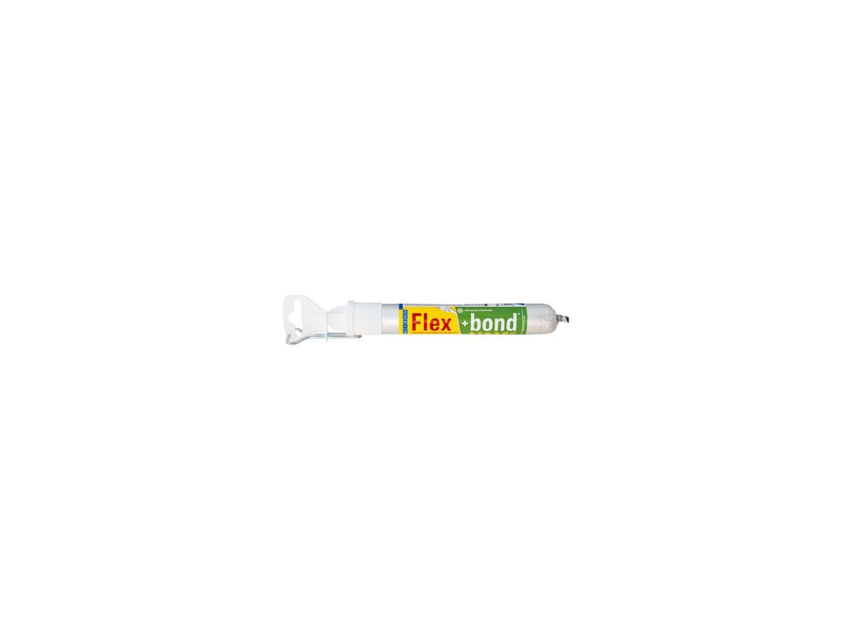 WEICON FLEX+BOND dauerelastischer Kleb- und Dichtstoff transparent D/E 85ml