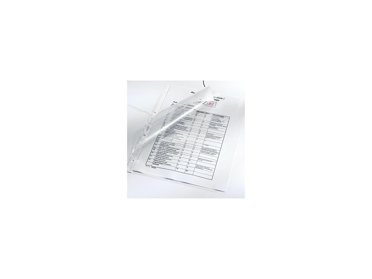 Leitz Prospekthülle Premium 47840003 DIN A4 0,13mm PP farblos