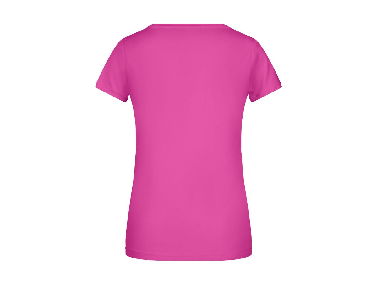 JN Ladies' Basic-T 8007 pink, Größe XS