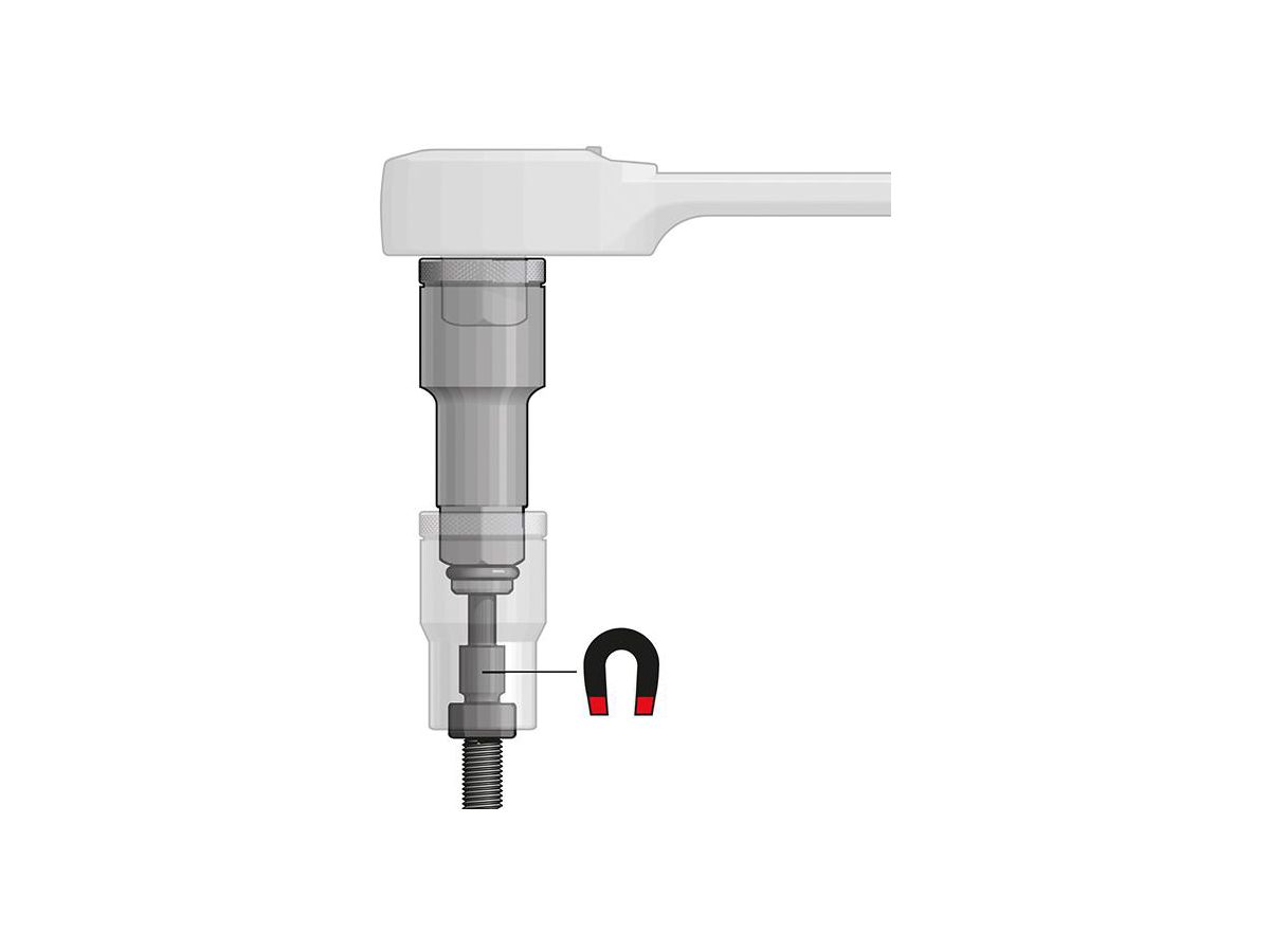 Magnet extension 1/2" 83mm Gedore