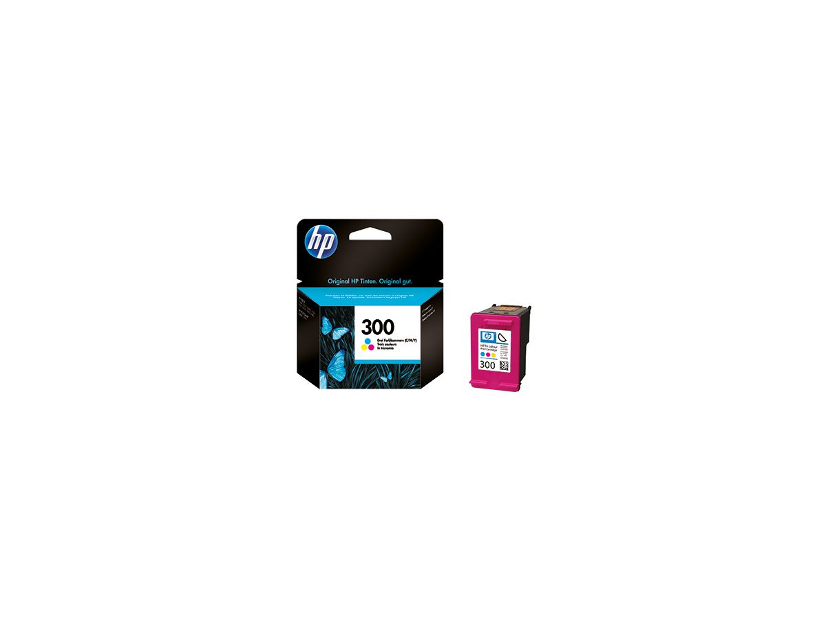 HP Tintenpatrone CC643EE#UUS Nr.300 4ml c/m/y