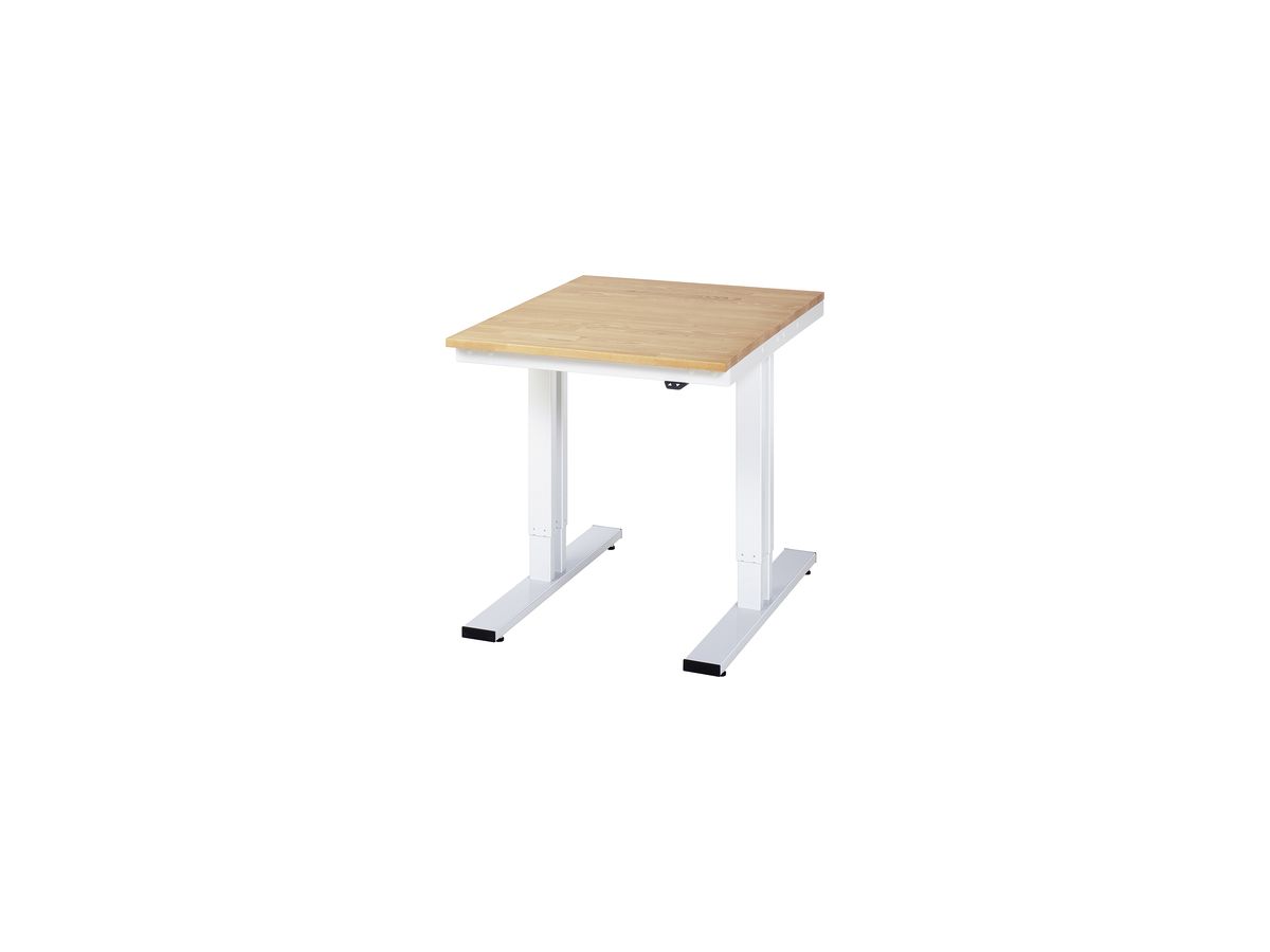 RAU Werktisch adlatus Buche 750X1000X720-1120mm