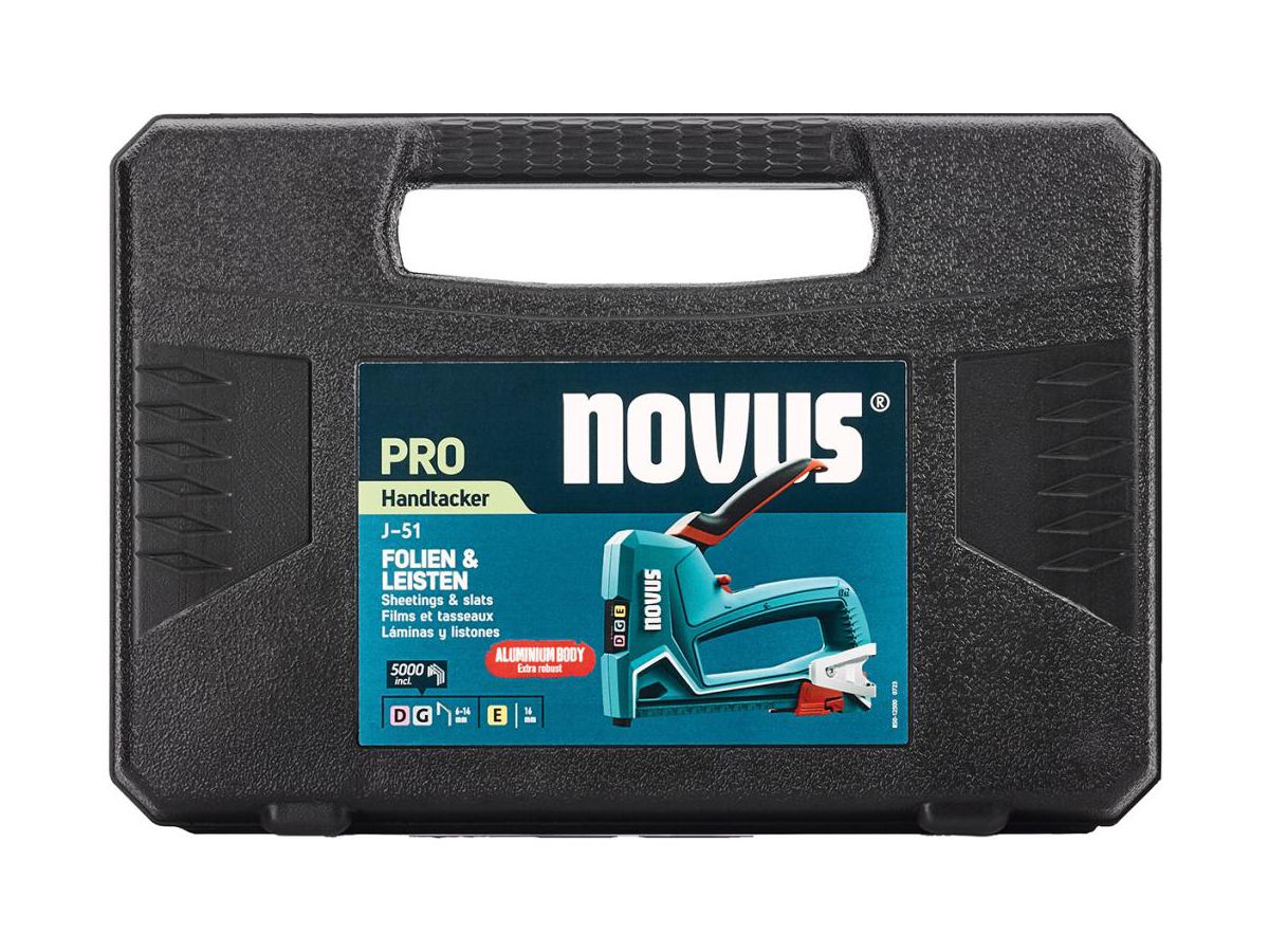 NOVUS Handtacker J-51 im Koffer