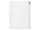 FolderSys Sammelhülle 40410-00 213/190x305mm PVC transparent