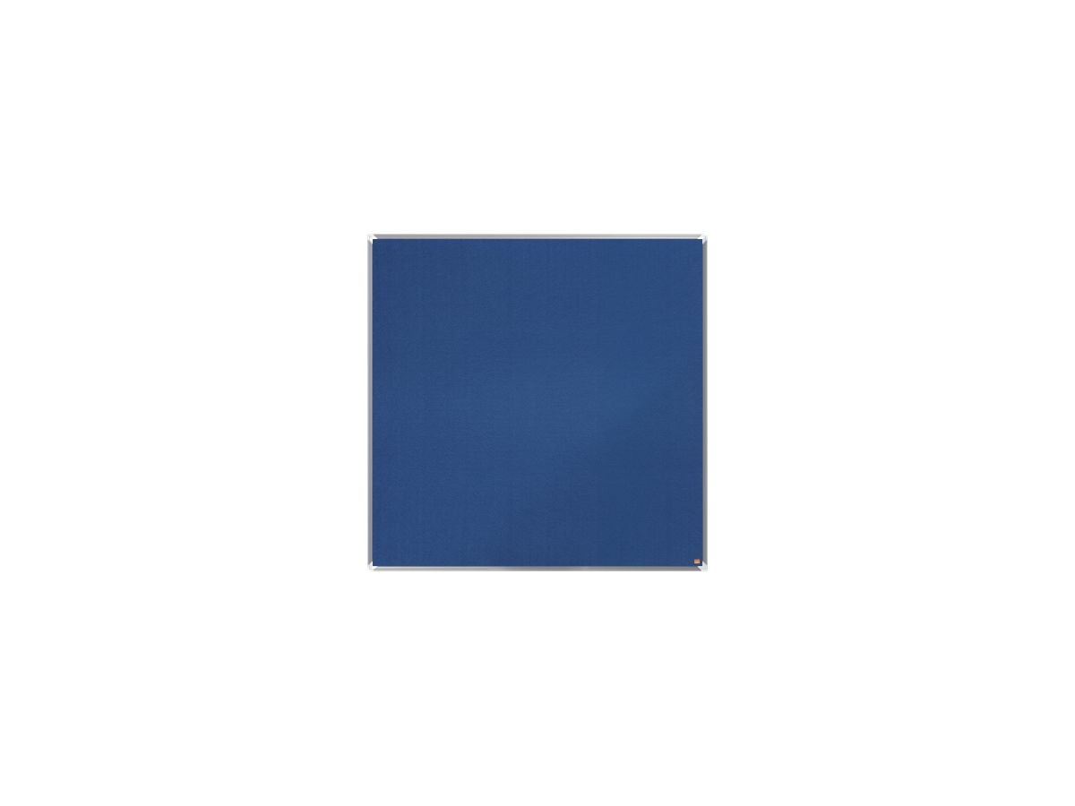 Nobo Notiztafel Premium Plus 1915190 120x120cm Filz blau