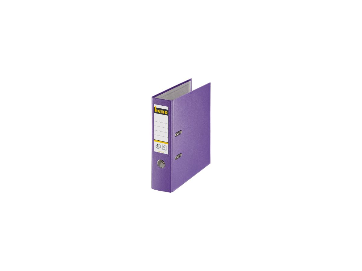Bene Ordner 291400 VI DIN A4 80mm PP violett