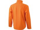 JN Mens Softshell Jacket JN1020 90%PES/10%EL, orange, Größe S