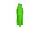 JN Workwear Sweat Jacket JN836 70%BW/30%PES, lime-green, Größe 5XL