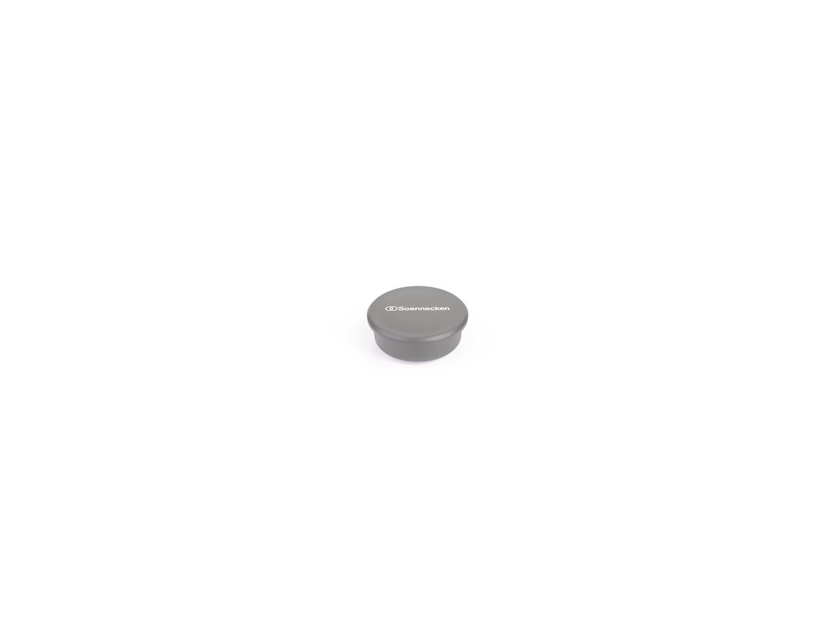 Soennecken Magnet  4886 rund 38mm 2,5kg grau 10 St./Pack.