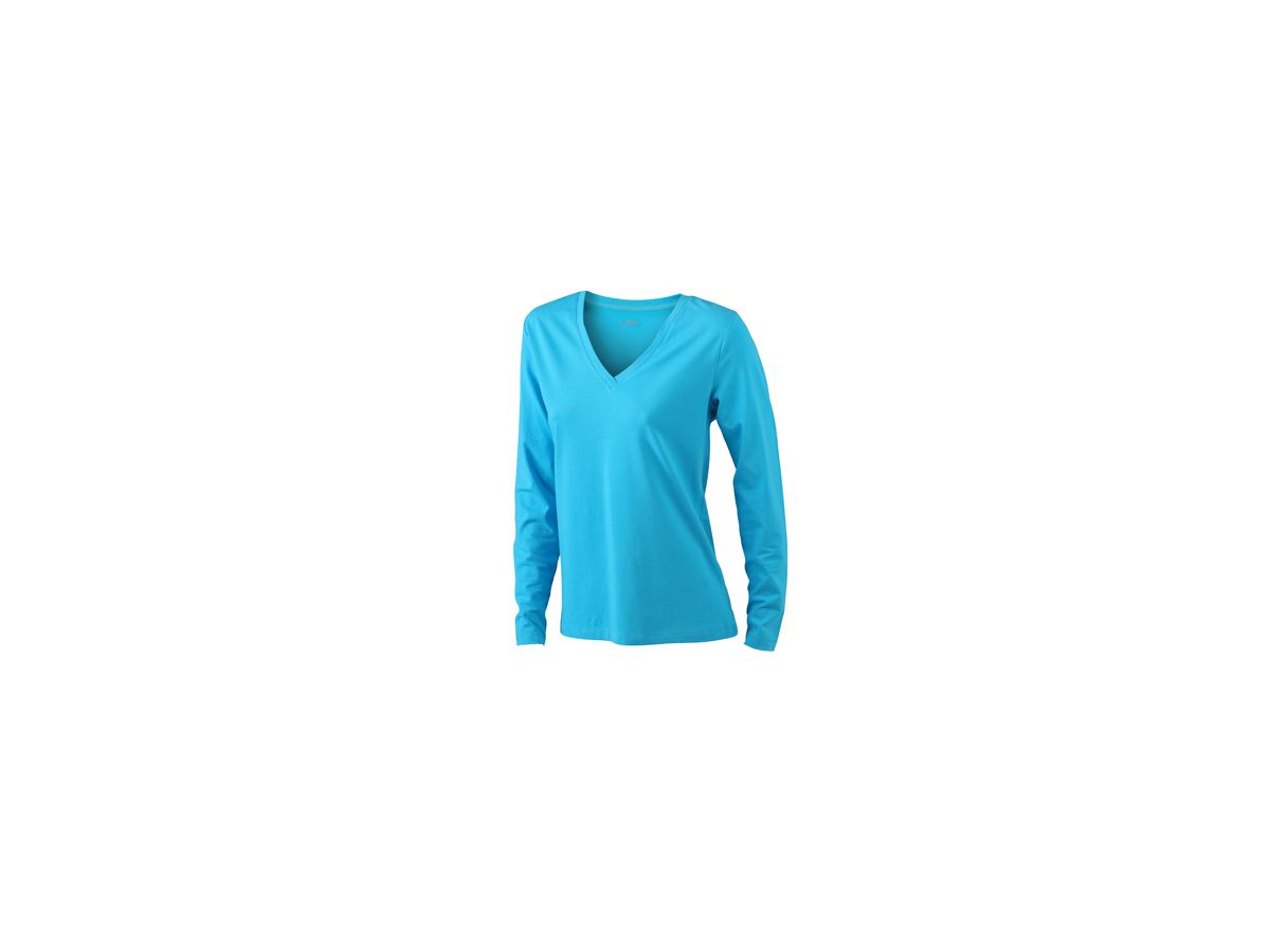 JN Ladies Stretch V-Shirt lang JN929