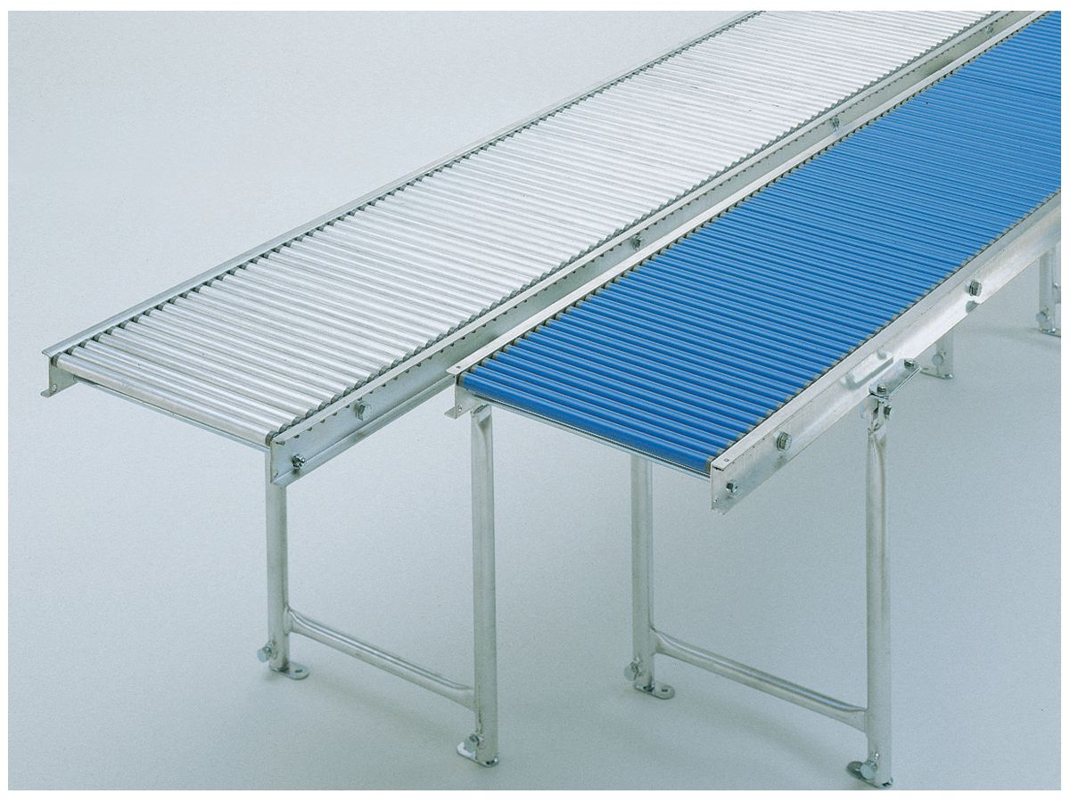 Kleinrollenbahn Teil.25mmGerade 1m B 200mm Kunstst