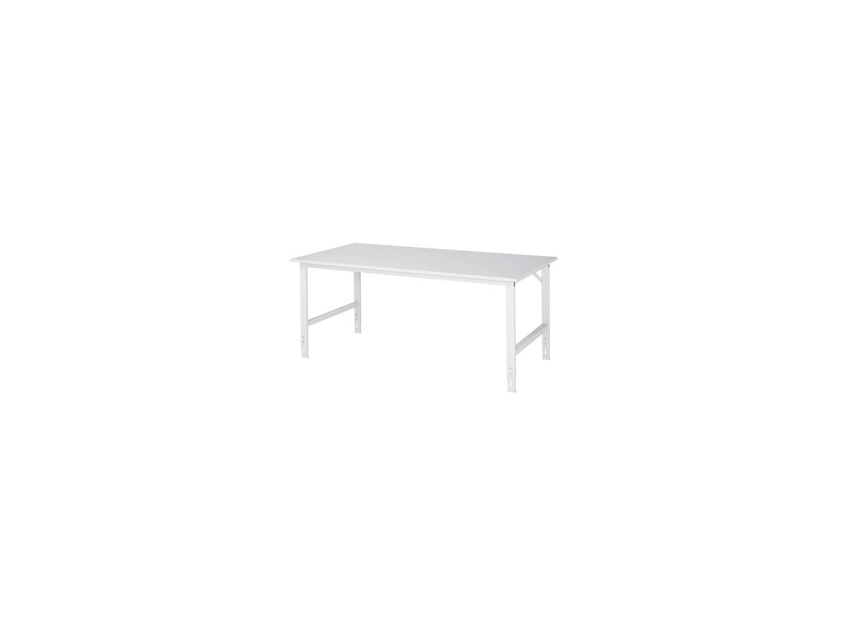 RAU Grundtisch 6030 RAL 7035 Melamin 2000 x 1000 mm