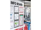 Magnetrahmen A4, 5 Stk. rot