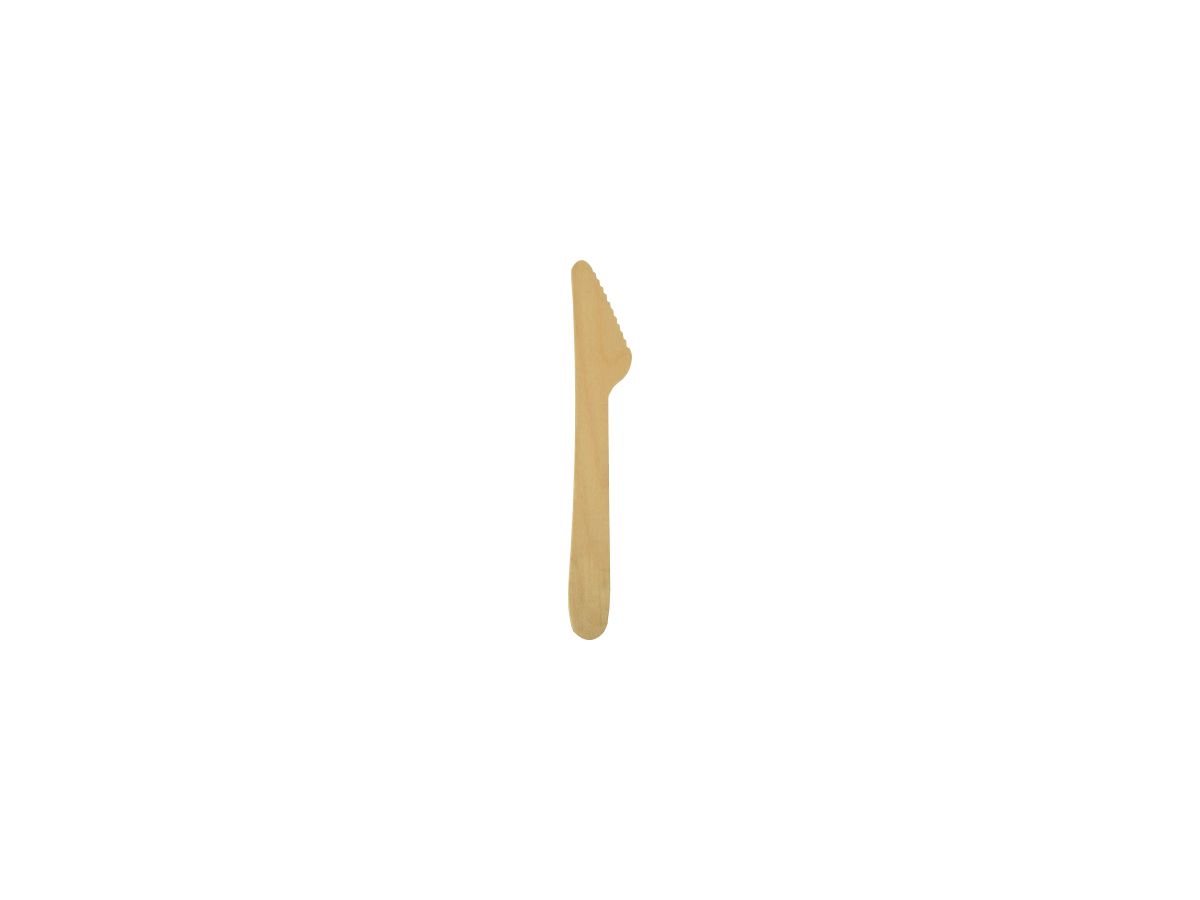 PAPSTAR Messer Pure 18200 16,5cm Holz 100 St./Pack.